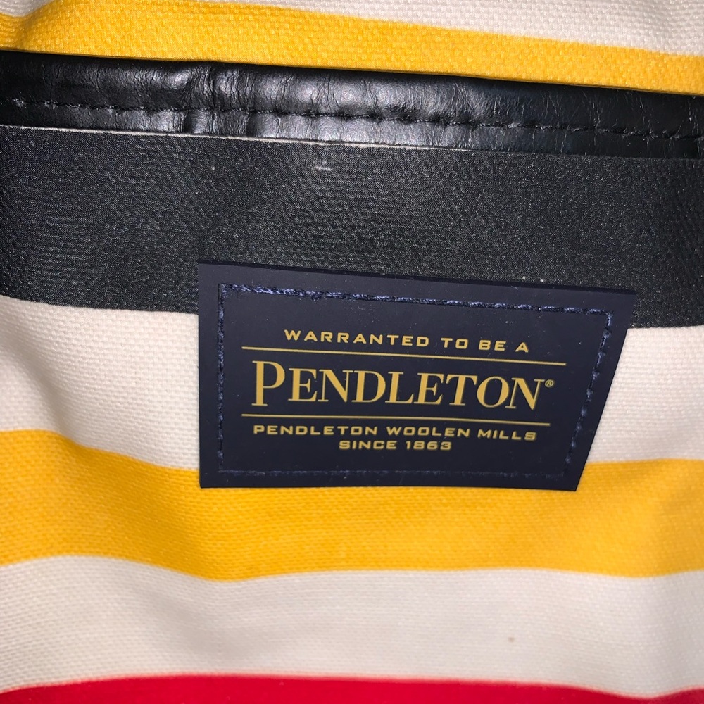Pendleton Weekend Tote Duffle-bag Stripped Extra Large - Picture 2 of 4